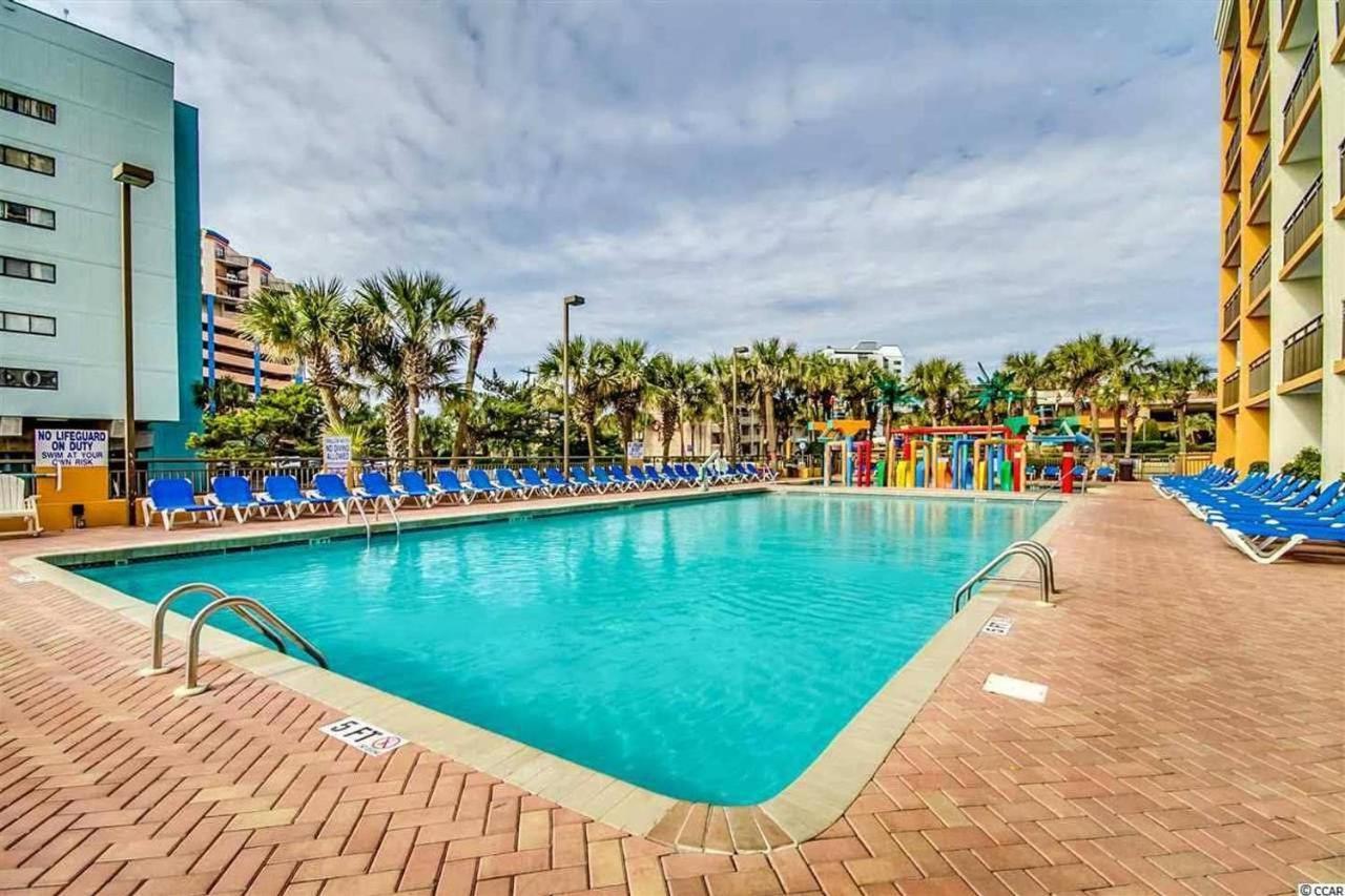 Azure Bliss Oceanfront Condo Sleeps 6 Myrtle Beach Exterior foto