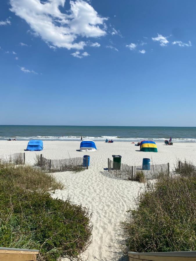 Azure Bliss Oceanfront Condo Sleeps 6 Myrtle Beach Exterior foto
