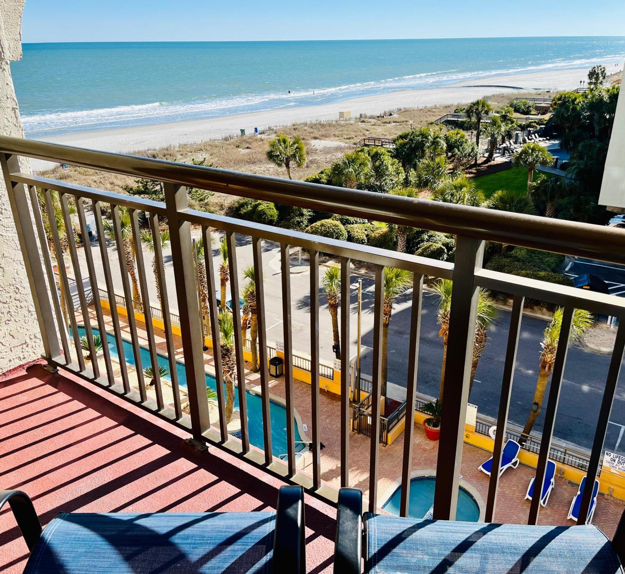 Azure Bliss Oceanfront Condo Sleeps 6 Myrtle Beach Exterior foto