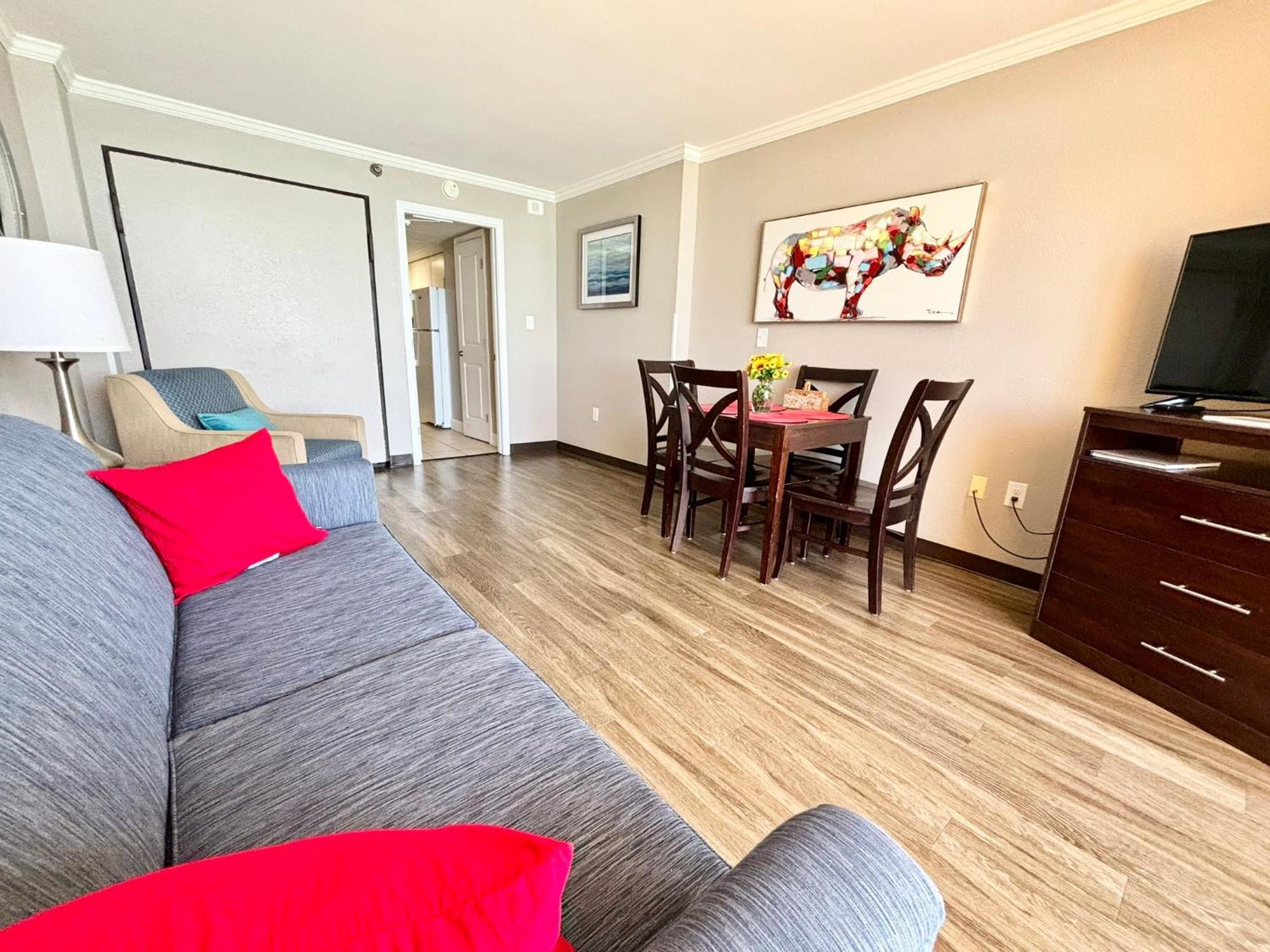 Azure Bliss Oceanfront Condo Sleeps 6 Myrtle Beach Exterior foto